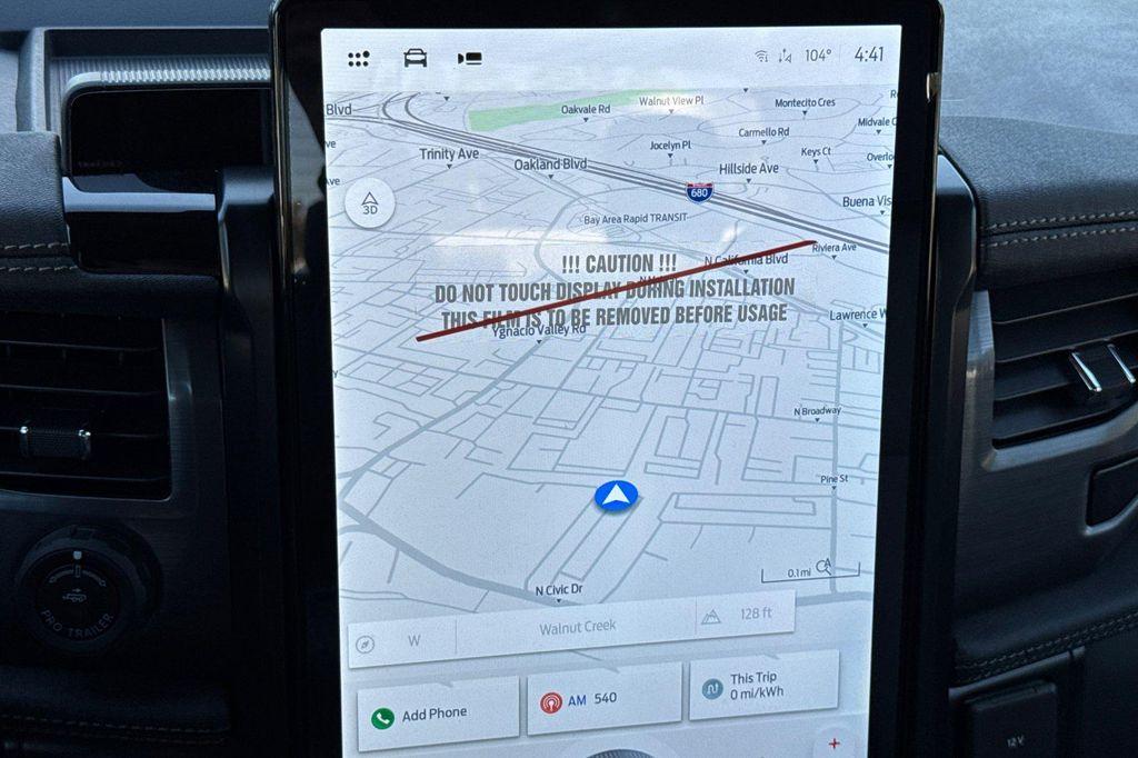 new 2025 Ford F-150 Lightning car, priced at $73,395