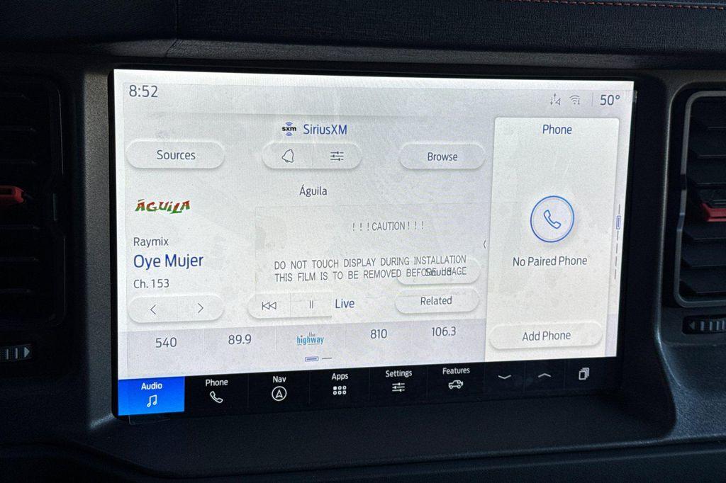 new 2025 Ford Bronco car, priced at $93,430