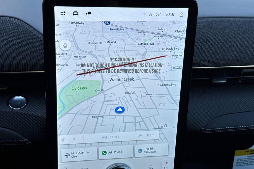 new 2025 Ford Mustang Mach-E car, priced at $55,176