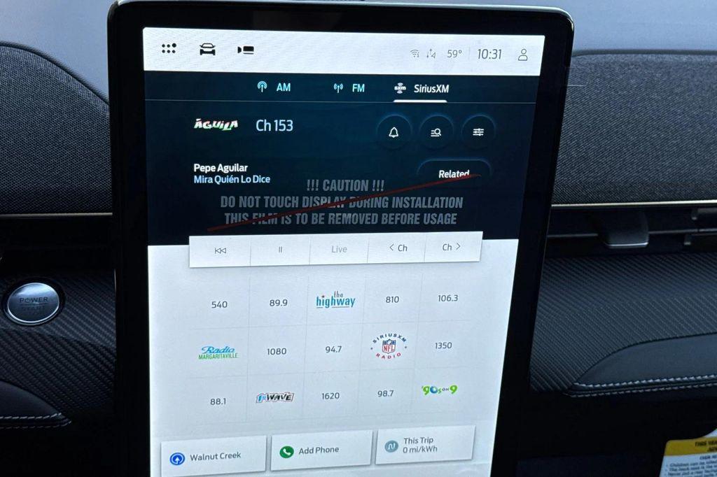 new 2025 Ford Mustang Mach-E car, priced at $55,176