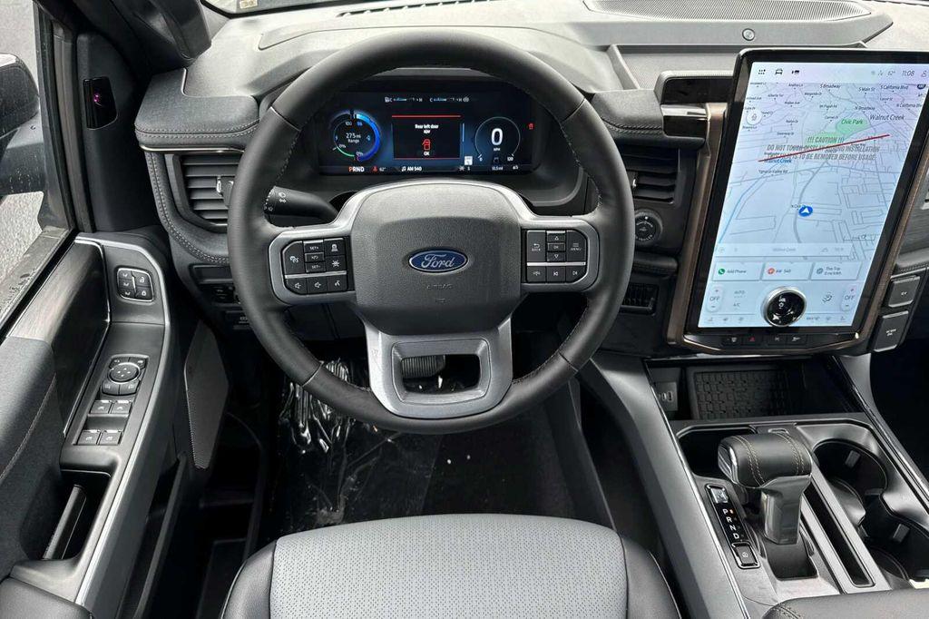 new 2025 Ford F-150 Lightning car, priced at $80,365