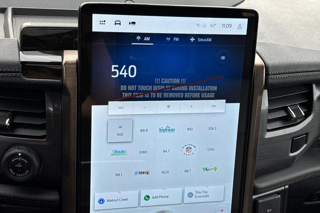 new 2025 Ford F-150 Lightning car, priced at $80,365