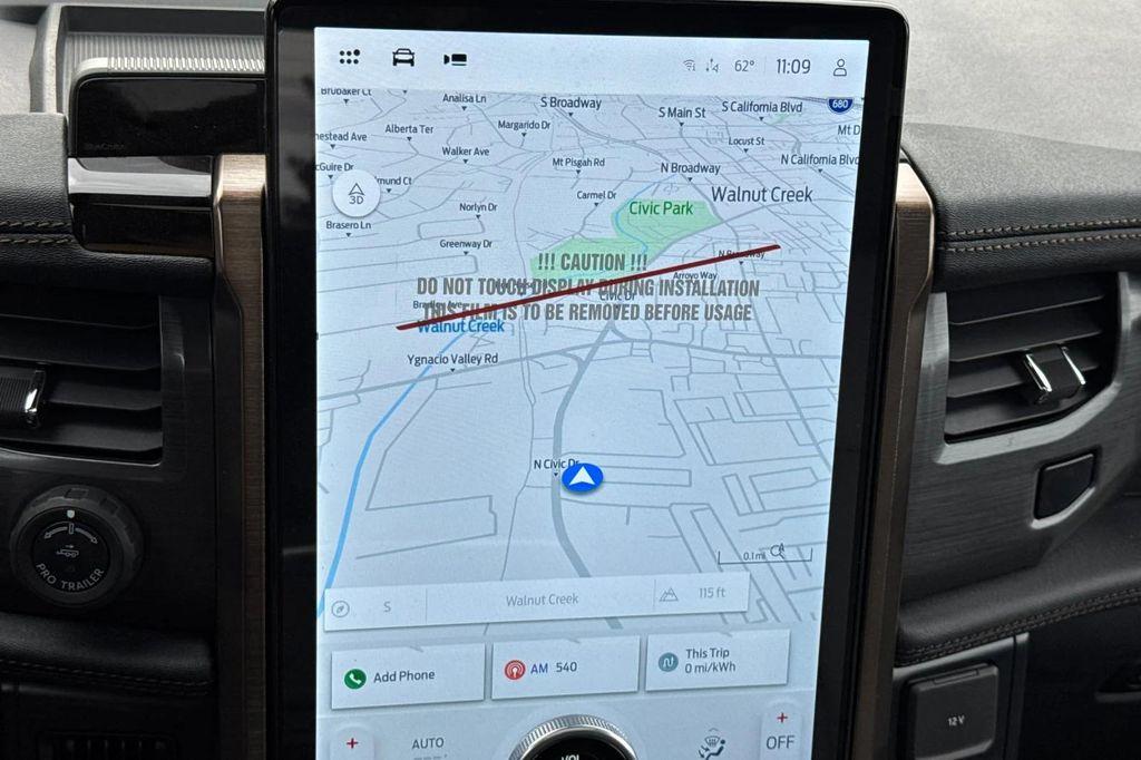 new 2025 Ford F-150 Lightning car, priced at $80,365