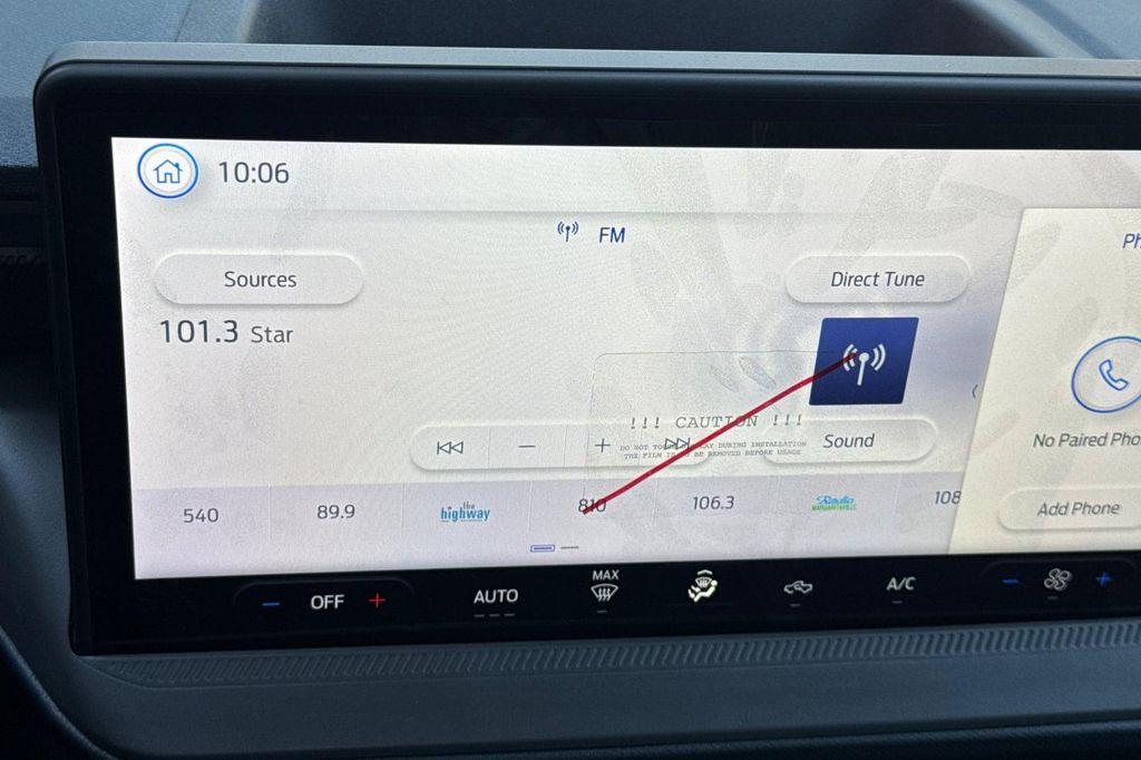 new 2025 Ford Maverick car, priced at $37,075