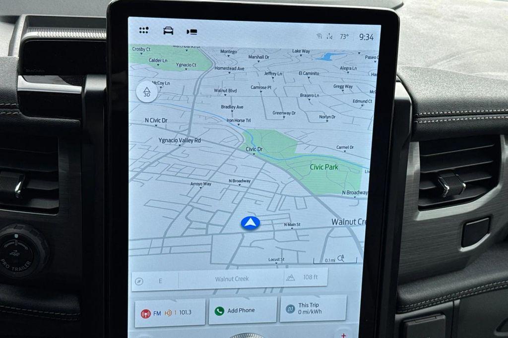 new 2025 Ford F-150 Lightning car, priced at $72,190