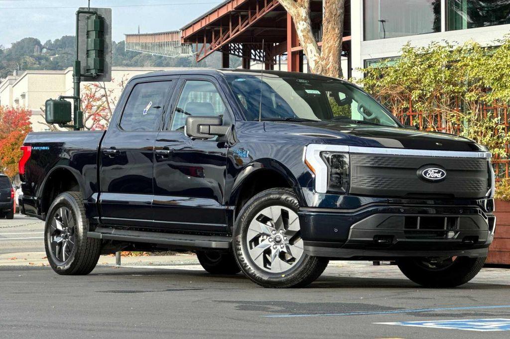 new 2025 Ford F-150 Lightning car, priced at $75,615
