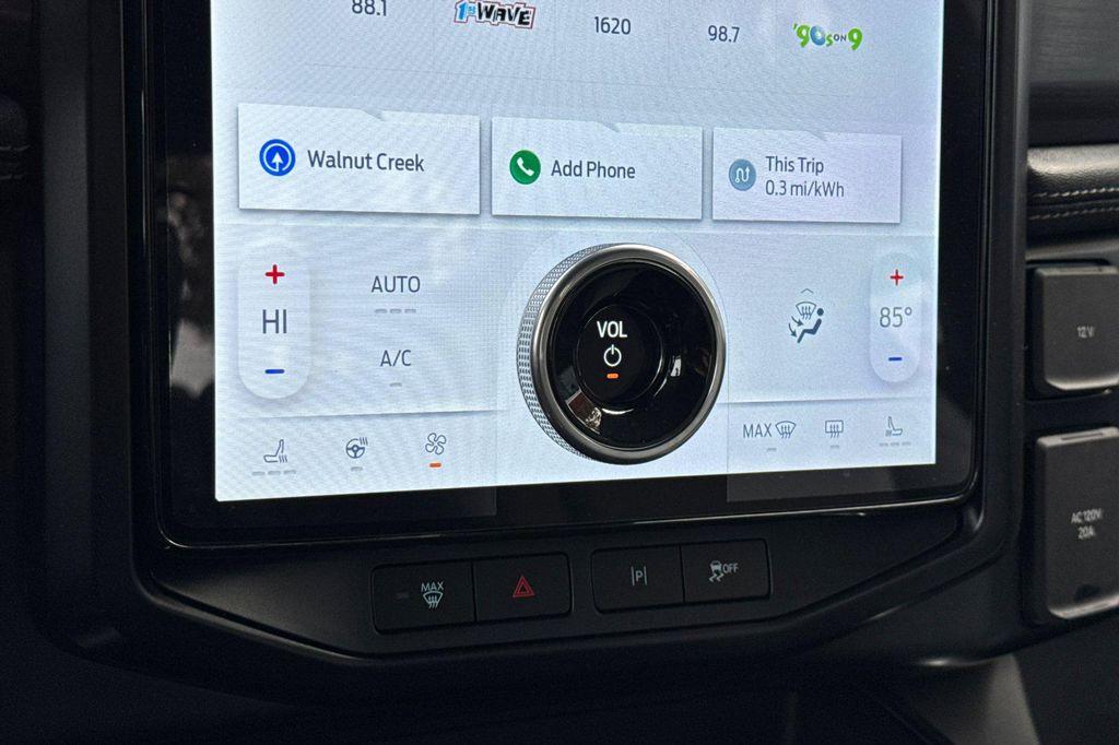 new 2025 Ford F-150 Lightning car, priced at $75,615