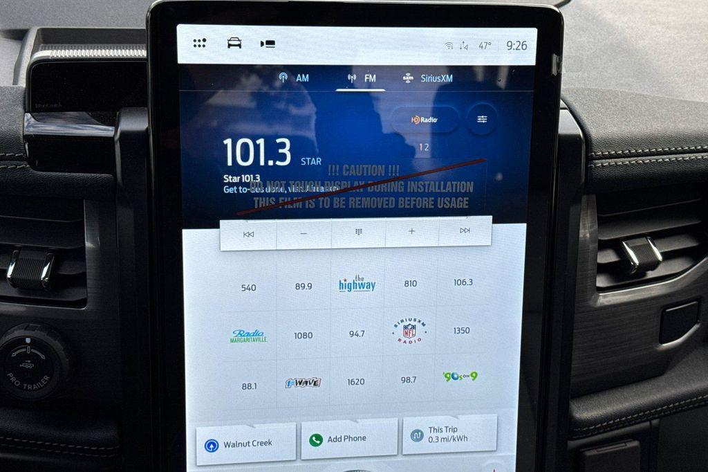 new 2025 Ford F-150 Lightning car, priced at $75,615