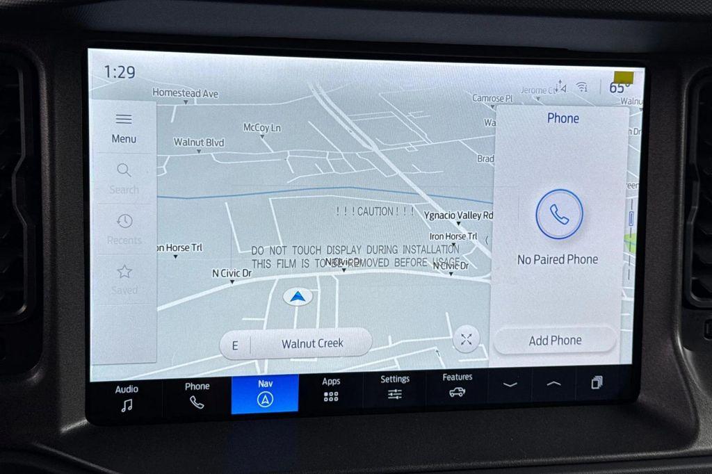 new 2025 Ford Bronco car, priced at $47,865