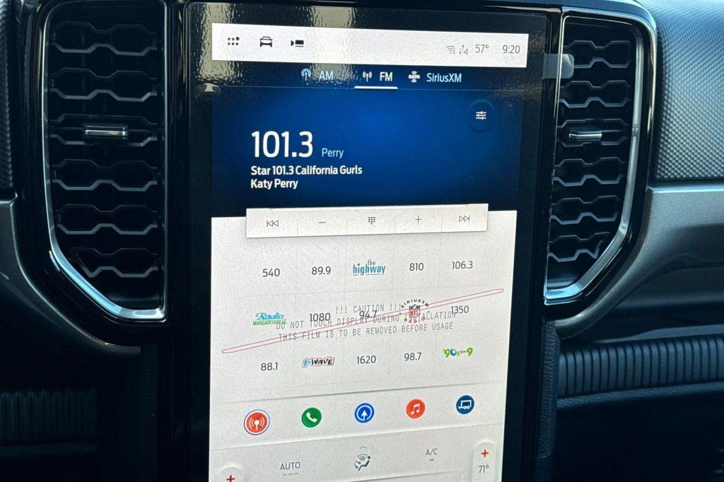 new 2025 Ford Ranger car, priced at $43,450