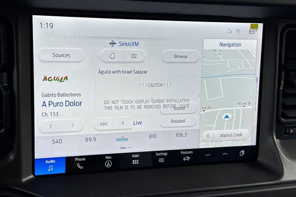 new 2025 Ford Bronco car, priced at $46,175