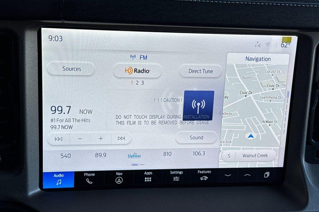 new 2025 Ford Bronco car, priced at $55,800