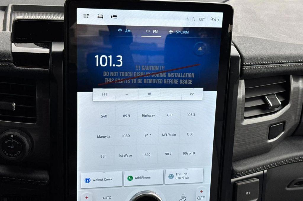 new 2025 Ford F-150 Lightning car, priced at $73,395