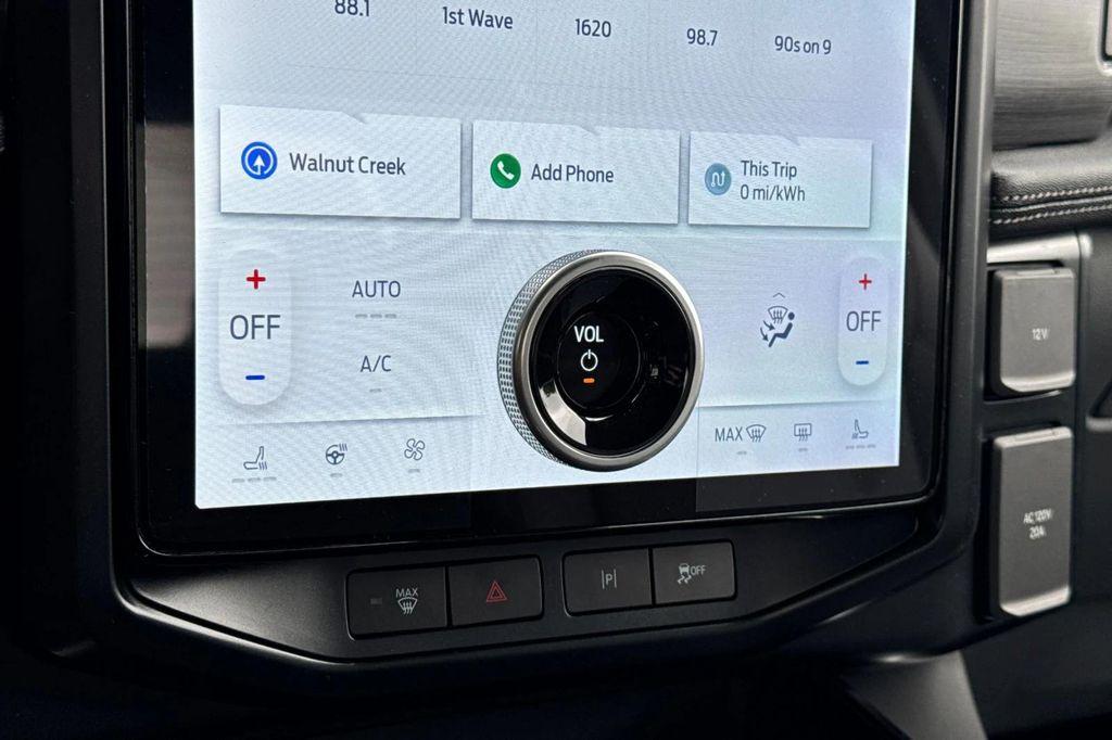 new 2025 Ford F-150 Lightning car, priced at $73,395