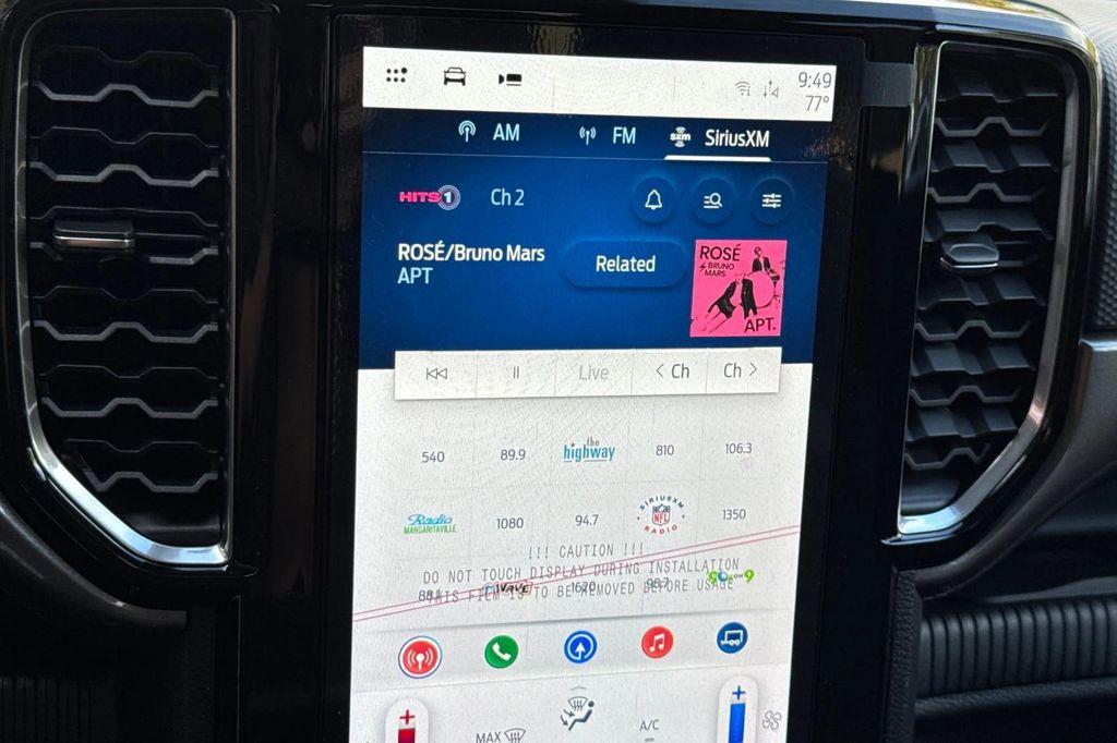 new 2025 Ford Ranger car, priced at $43,950