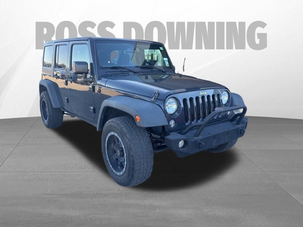 used 2016 Jeep Wrangler Unlimited car, priced at $12,998