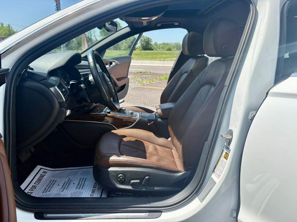 used 2015 Audi A6 car, priced at $13,500