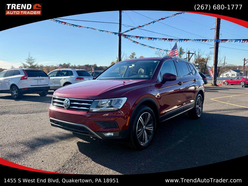 used 2018 Volkswagen Tiguan car, priced at $13,999