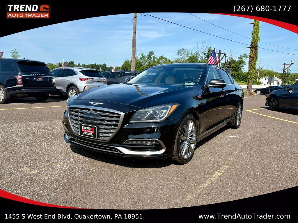 used 2018 Genesis G80 car, priced at $19,999