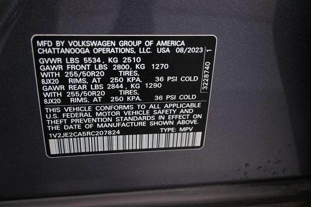 used 2024 Volkswagen Atlas Cross Sport car, priced at $32,497