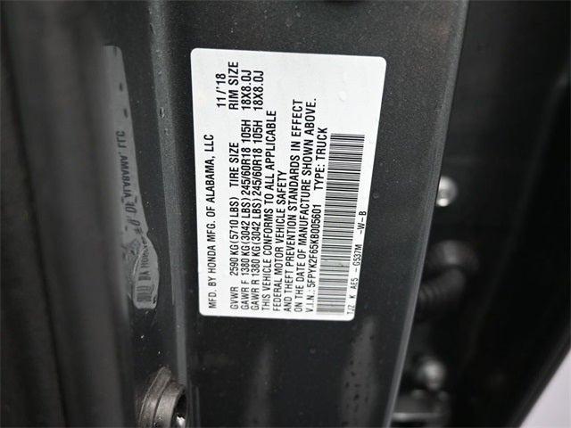 used 2019 Honda Ridgeline car, priced at $20,220