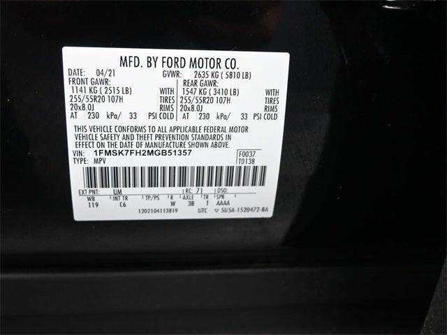 used 2021 Ford Explorer car, priced at $23,505