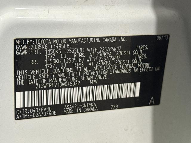 used 2013 Toyota RAV4 car, priced at $12,000