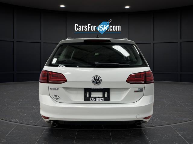 used 2017 Volkswagen Golf SportWagen car, priced at $12,000