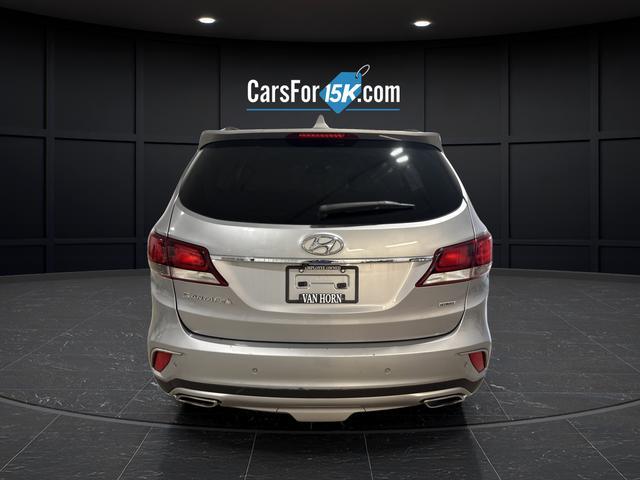 used 2017 Hyundai Santa Fe car, priced at $12,500