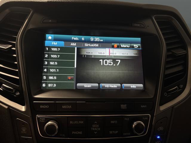 used 2017 Hyundai Santa Fe car, priced at $12,500