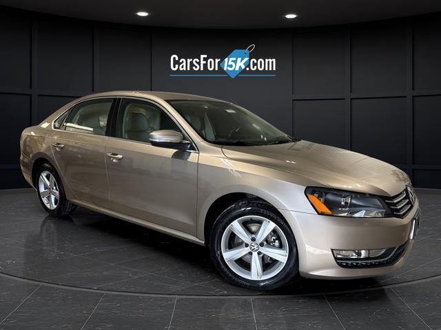 used 2015 Volkswagen Passat car, priced at $12,500