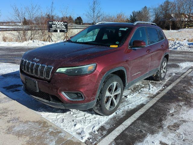 used 2019 Jeep Cherokee car, priced at $14,364
