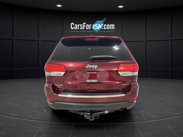 used 2018 Jeep Grand Cherokee car, priced at $13,585