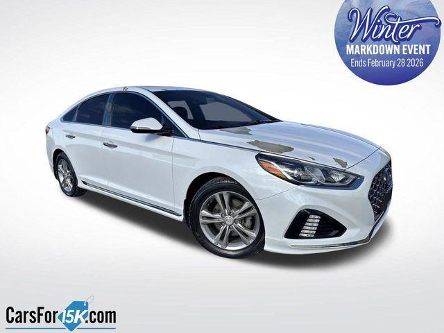 used 2018 Hyundai Sonata car, priced at $10,000