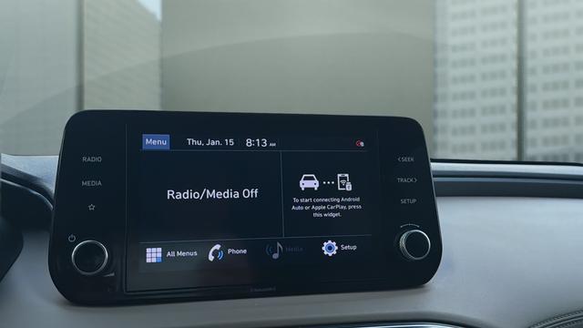 used 2022 Hyundai Santa Fe car, priced at $17,593