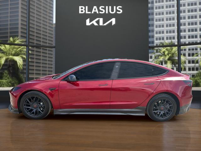 used 2025 Tesla Model 3 car, priced at $39,798