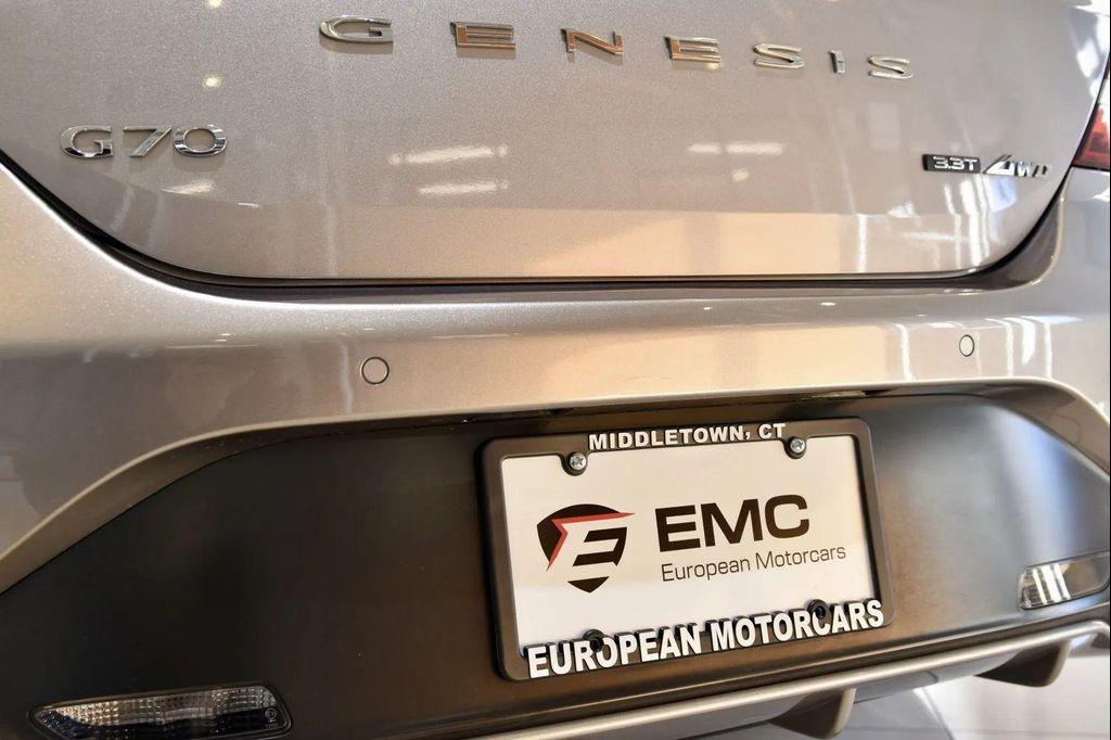used 2023 Genesis G70 car, priced at $36,990