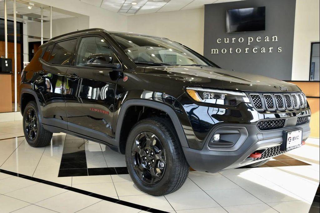 used 2023 Jeep Compass car, priced at $27,990