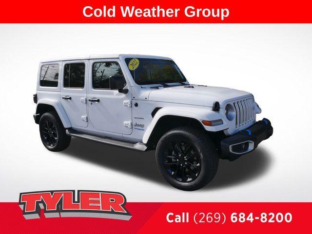 used 2022 Jeep Wrangler Unlimited 4xe car, priced at $26,900