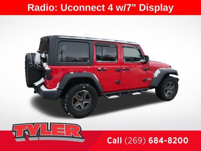 used 2018 Jeep Wrangler Unlimited car, priced at $18,464