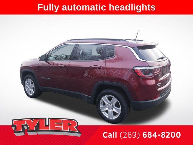 used 2022 Jeep Compass car, priced at $17,748