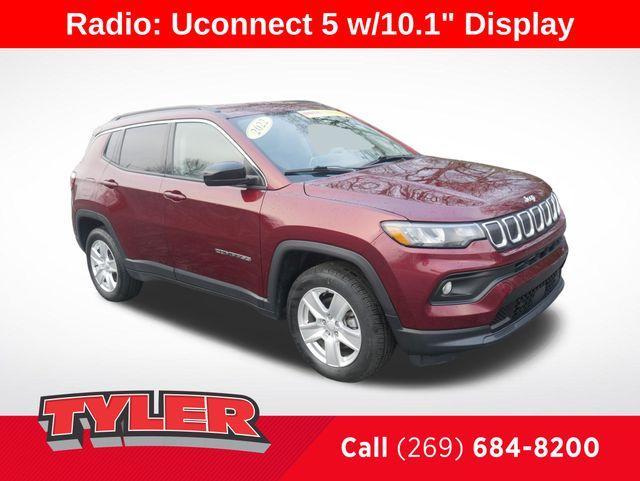 used 2022 Jeep Compass car, priced at $17,748