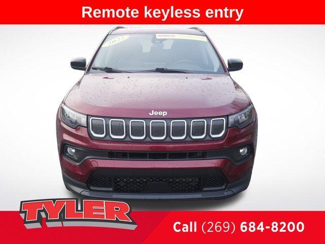 used 2022 Jeep Compass car, priced at $17,748