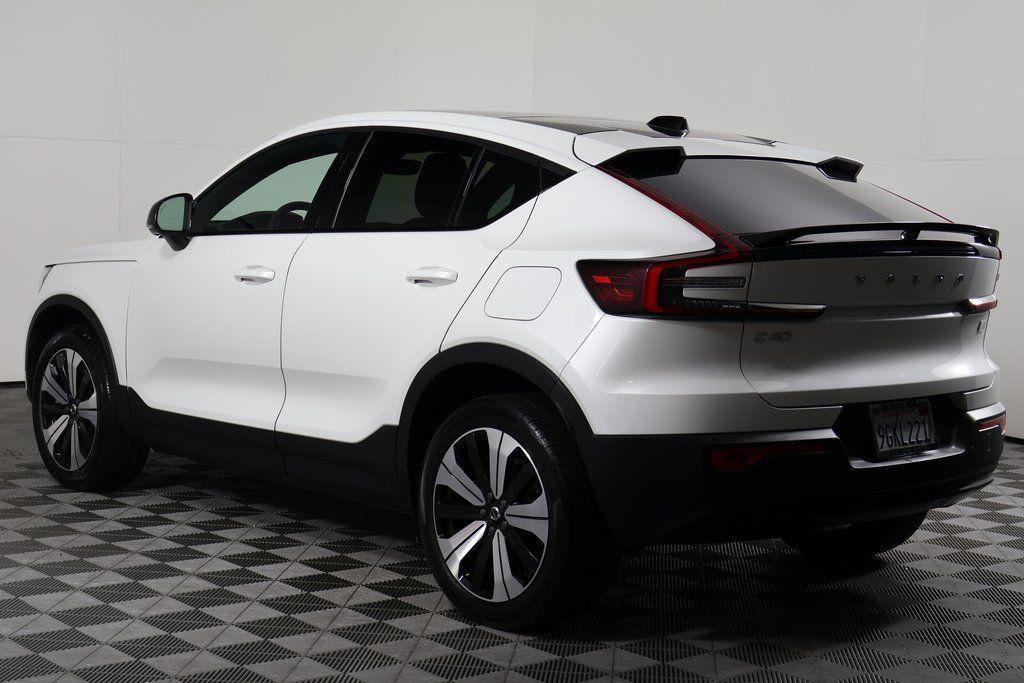 used 2023 Volvo C40 Recharge Pure Electric car, priced at $23,955