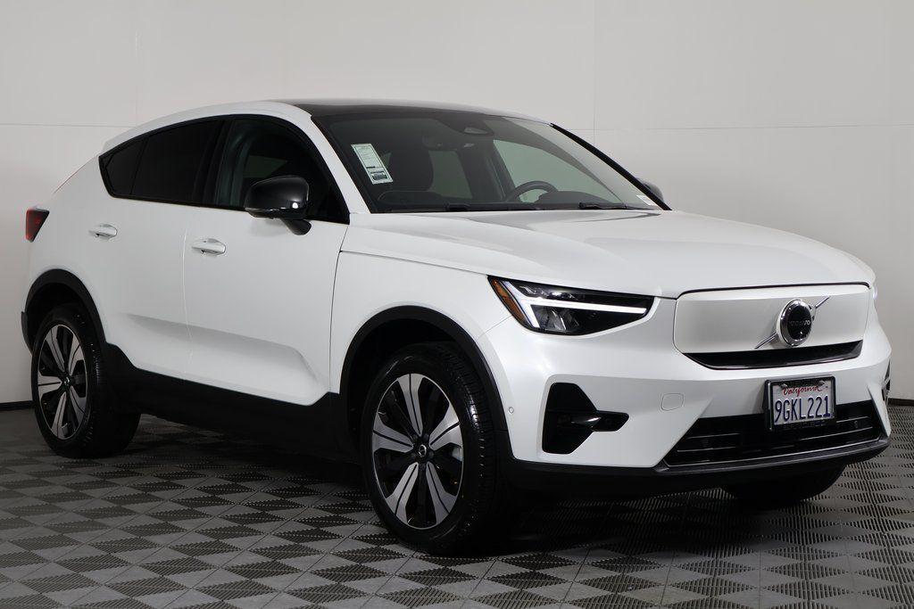 used 2023 Volvo C40 Recharge Pure Electric car, priced at $23,955