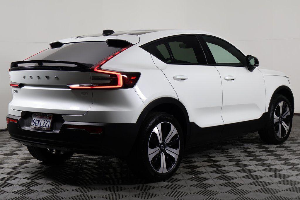 used 2023 Volvo C40 Recharge Pure Electric car, priced at $23,955