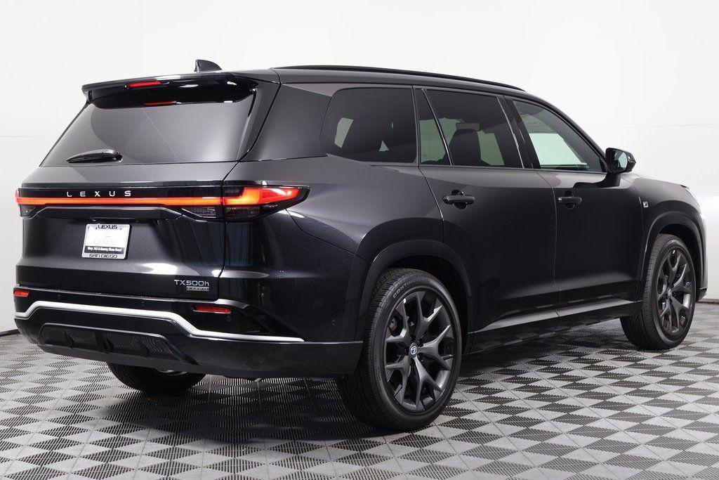 new 2026 Lexus TX 500h car, priced at $73,262