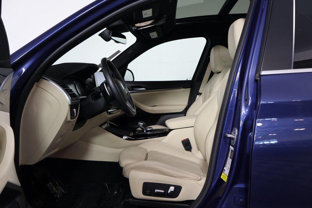 used 2022 BMW X3 car, priced at $27,955