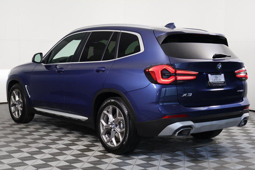 used 2022 BMW X3 car, priced at $27,955