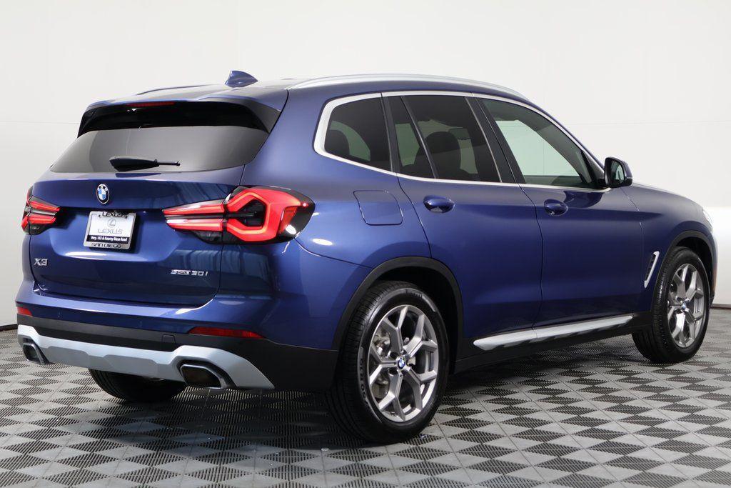 used 2022 BMW X3 car, priced at $27,955